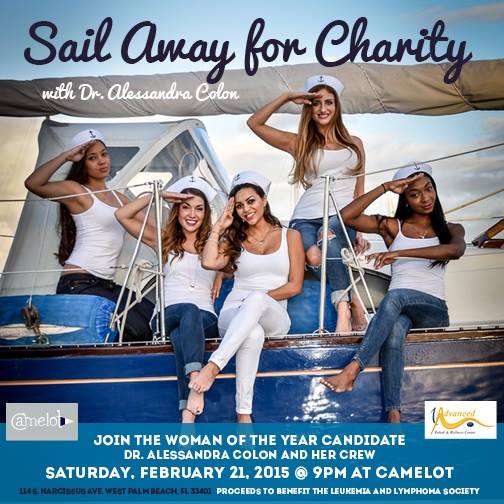 Sail Away for Charity with Dr. Alessandra Colon