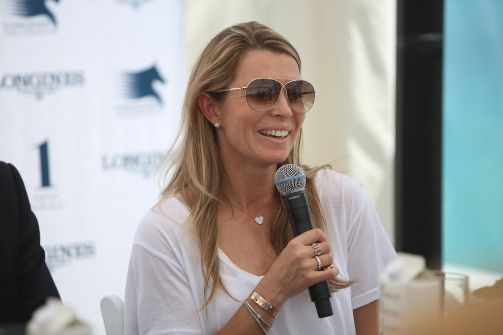 "It's Unbelievable to be here, it's special, we've never had another show like this anywhere in the world, right on the beach. I said to Jan, "I don't even feel like I'm at a horse show!"".- Edwina Tops-Alexander, 2011 and 2012 Longines Global Championship Tour Champion. 