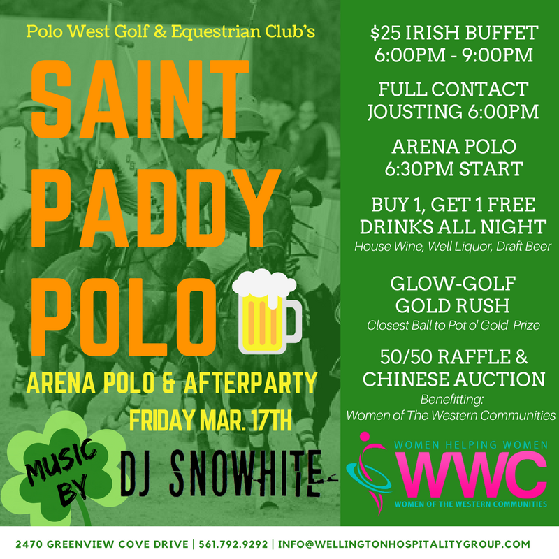 Saint Paddy Polo Friday at Polo West