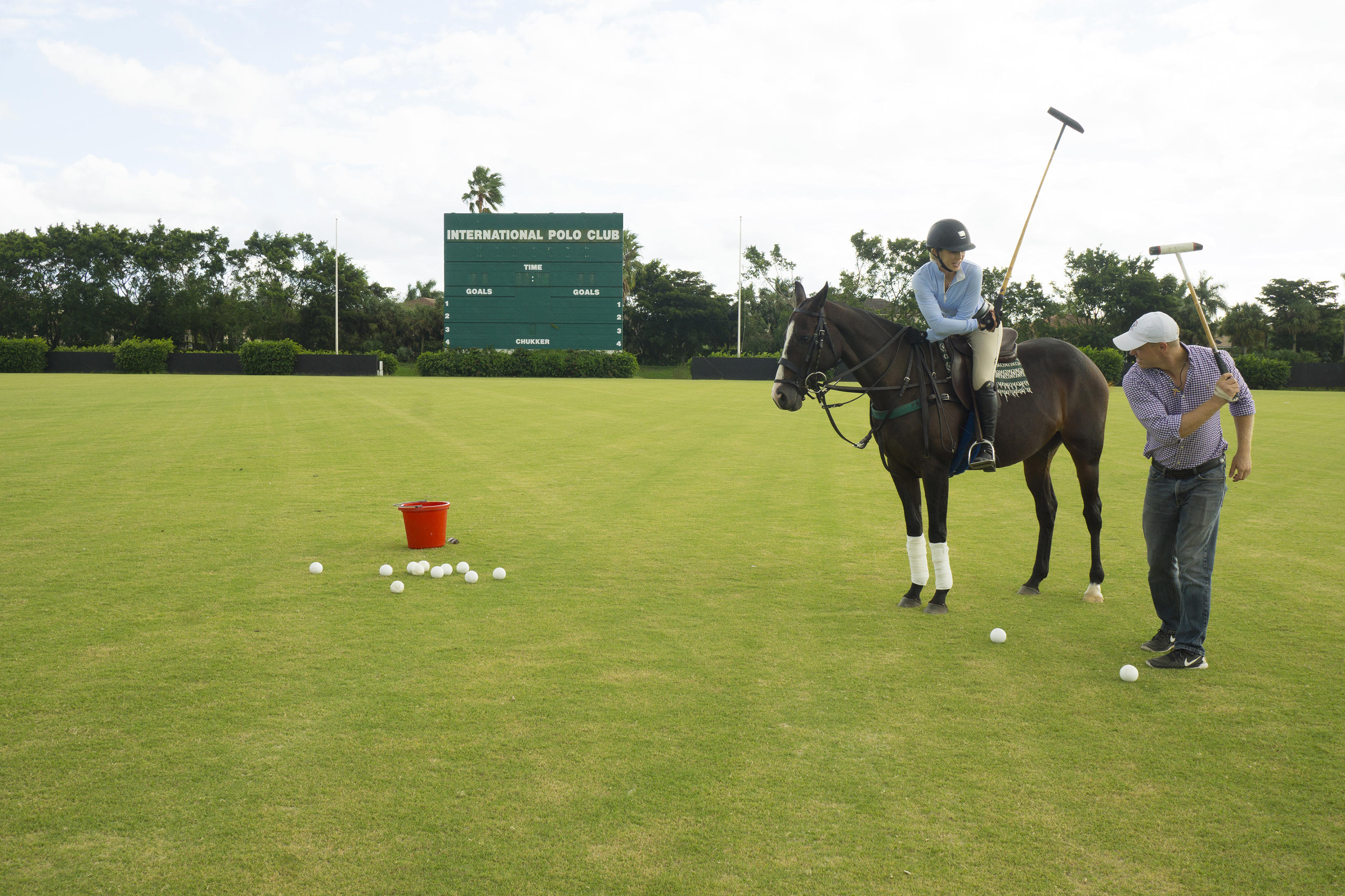 Polo Lessons at IPC
